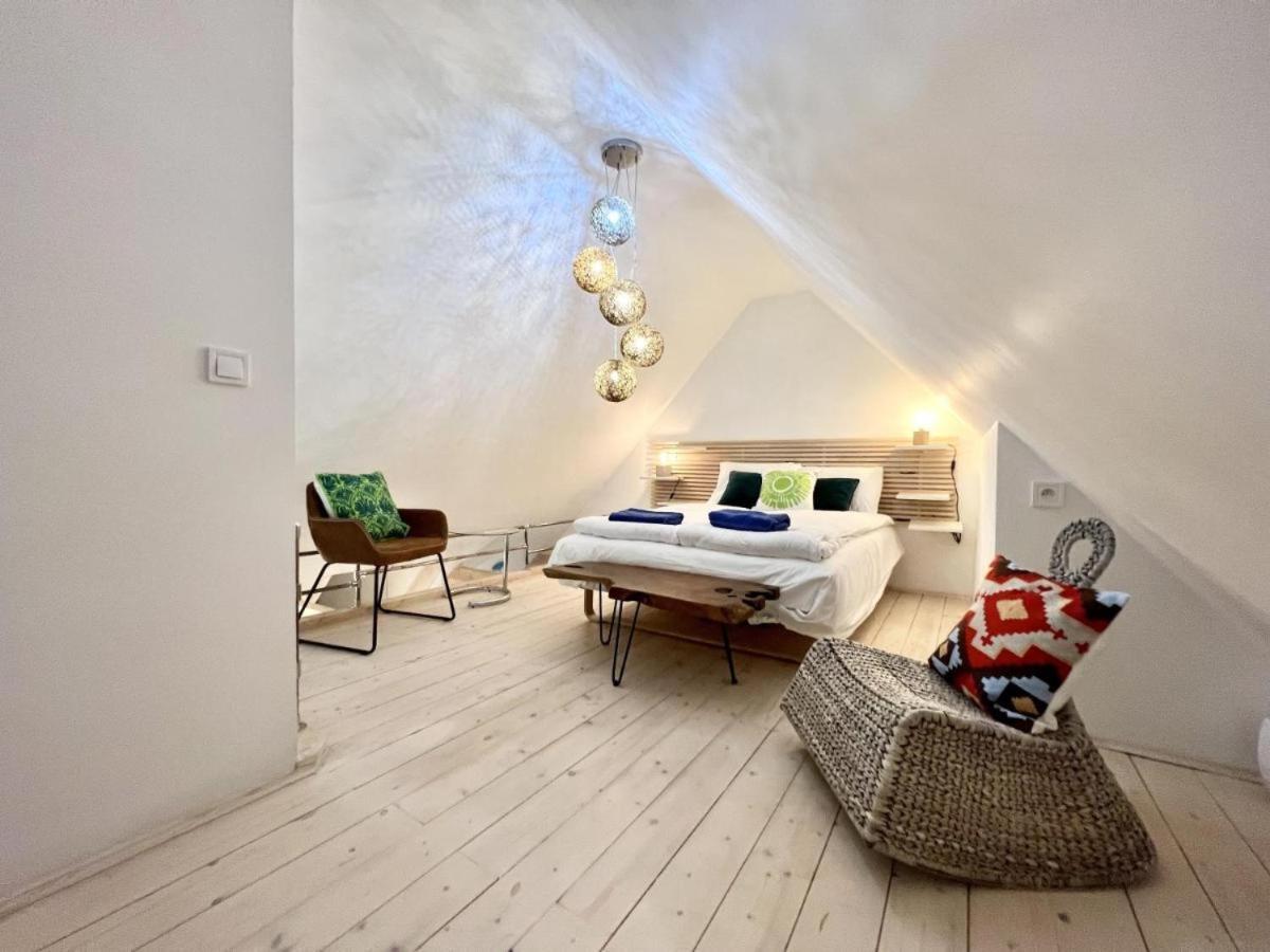 Cozy Loft With Old Town View - Free Parking Apartment Gdansk Exterior photo